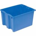 Lewisbins LEWISBins SN2117-12 Polyethylene Container 21"L x 17"W x 12"H, Blue SN2117-12BL